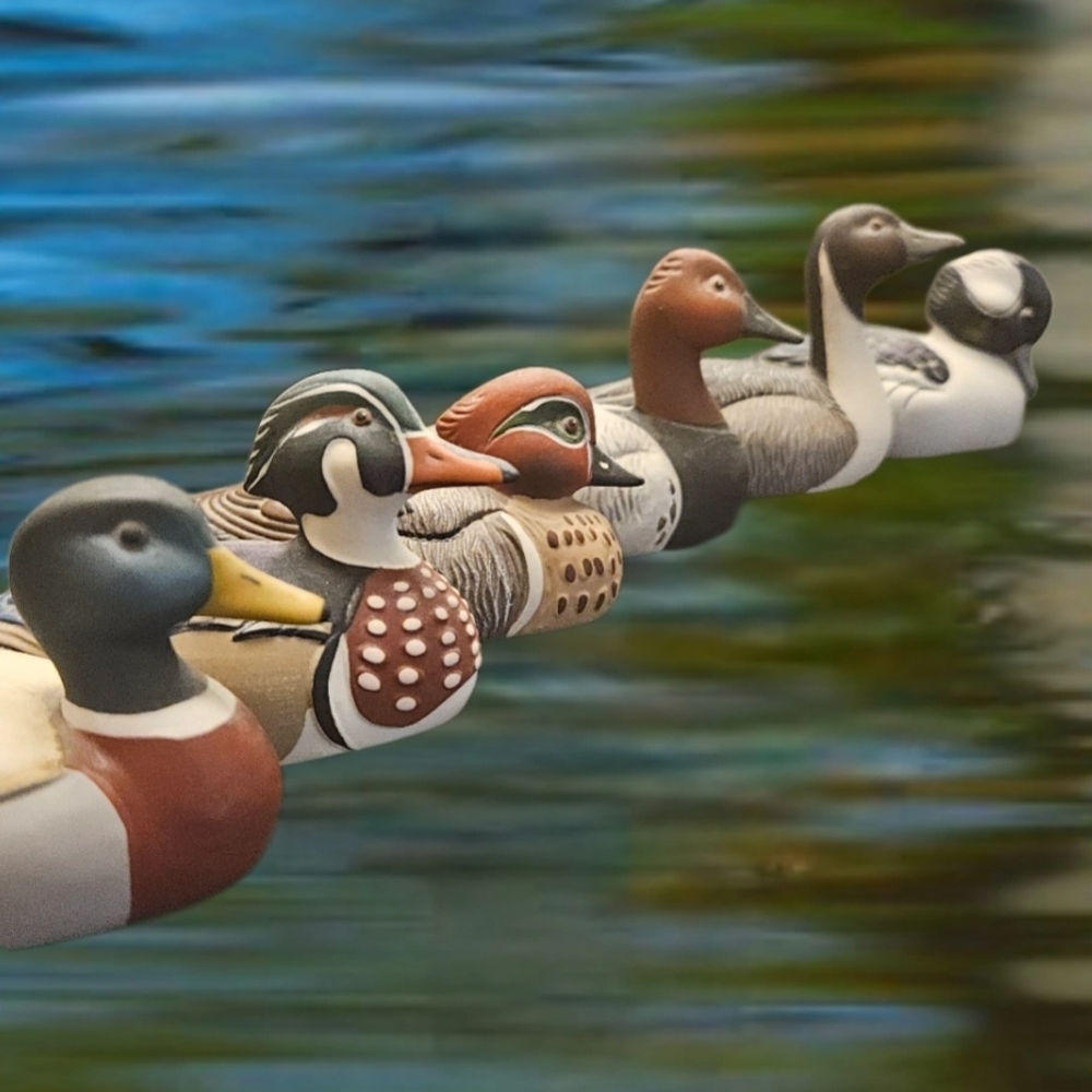 Wild Duck Collection: Popular Vintage series ( Complete Set of 6 ducks)